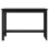 VidaXL vidaXL Desk Black 112 x 50 x 75 cm Solid Pine Wood 4