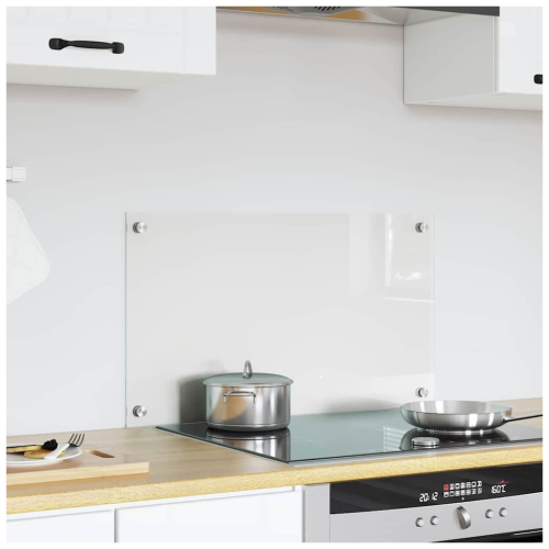 VidaXL vidaXL Kitchen Backsplash Transparent 70 x 40 cm Tempered Glass 2
