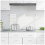 VidaXL vidaXL Kitchen Backsplash Transparent 90 x 50 cm Tempered Glass 3
