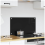 VidaXL vidaXL Kitchen Backsplash Black 70 x 40 cm Tempered Glass 3