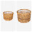 VidaXL vidaXL Planter Basket with Storage 2 pcs Brown 4