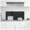 VidaXL vidaXL Kitchen Backsplash Black 90 x 40 cm Tempered Glass 3