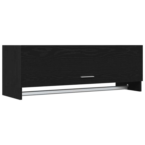 VidaXL vidaXL Kleiderschrank Schwarz Eichen-Optik 100 x 32,5 x 35 cm 1