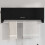 VidaXL vidaXL Kleiderschrank Schwarz Eichen-Optik 100 x 32,5 x 35 cm 5