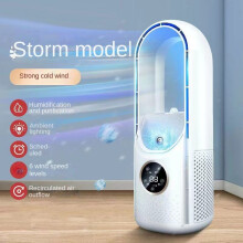 Mini Climatizador Evaporativo 3 Velocidades com Controlo Tátil