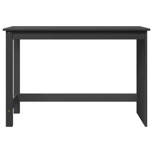 VidaXL vidaXL Desk Grey 112 x 50 x 75 cm Solid Pine Wood 1