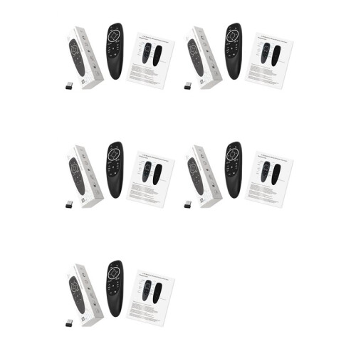 5X G10S Pro Remote Control for Android TV Box Voice Remote Control 2.4G Wireless Mouse Gyroscope IR Remote LED Backlight