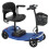 (Blue) Pilot Mobility Scooter 4mph Boot Travel LED Headlight 5