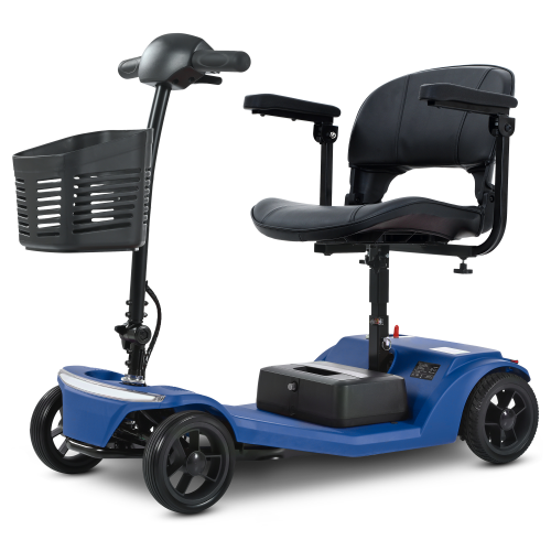 (Blue) Pilot Mobility Scooter 4mph Boot Travel LED Headlight