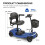 (Blue) Pilot Mobility Scooter 4mph Boot Travel LED Headlight 9