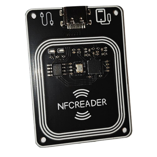 2X 13.56Mhz PN532 PCR532 RFID UID UID GEN2 IC Card Reader Wirter Module Type C with Software 1