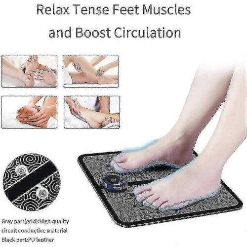 (8 Modes 19 lntensity) 2025 EMS Foot Massager for Neuropathy Circulation Support 1