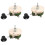 3X 50W 10 Ohm Ceramic Potentiometer Variable Taper Pot Resistor Rheostat 1