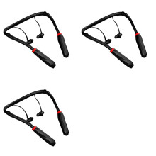 3X I35 Wireless Earphone 1000mAh Ultra Long Standby Continuity Universal Dual Sports Earphone, Black
