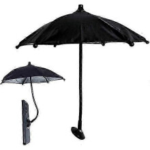 (Black) Magnetic Phone Umbrella for Sun, 360 Rotation Phone Umbrella for Sun, Foldable Portable, Reduce Phone Overheating and Phones Anti-Glare