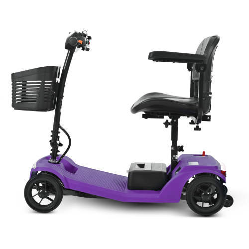 (Purple) Pilot Mobility Scooter 4mph Boot Travel LED Headlight 2