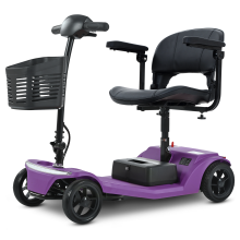 (Purple) Pilot Mobility Scooter 4mph Boot Travel LED Headlight