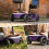 (Purple) Pilot Mobility Scooter 4mph Boot Travel LED Headlight 10