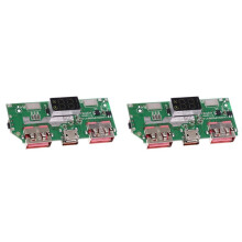 2X 5V 3A Litiumbatteri Digital Display Snabbladdningsmodul IP5356 TYPE-C Micro-USB QC3.0 2.0 PD3.0 PD2.0/AFC/FCP