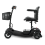(Black) Pilot Mobility Scooter 4mph Boot Travel LED Headlight 3