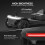 (Black) Pilot Mobility Scooter 4mph Boot Travel LED Headlight 6