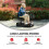 (Black) Pilot Mobility Scooter 4mph Boot Travel LED Headlight 8