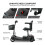 (Black) Pilot Mobility Scooter 4mph Boot Travel LED Headlight 9
