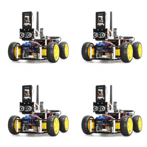 4X Development Kit Robot Kit for  & Keil 5 Programming Combining ESP32 CAM with STM32 Electronics Robotic Kit