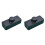 2PCS Adjustable LED Dimmer 220V Lights  Lighting Button Dimmer Controller Black 1