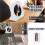 CD Player Portable Bluetooth Desktop CD Player for Home with Timer Built-in HiFi Speakers with LCD Screen Display Radio 3