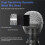 2X New Wireless Dual Handheld VHF Dynamic Microphone Karaoke Microphone with Receiver 4