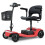 (Red) Pilot Mobility Scooter 4mph Boot Travel LED Headlight 1