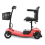 (Red) Pilot Mobility Scooter 4mph Boot Travel LED Headlight 3