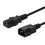 Savio CL-99 power cable Black 1.2 m C14 coupler C13 coupler 1