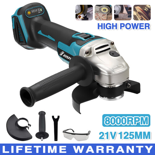Cordless Angle Grinder 125mm 8000RPM Brushless 1