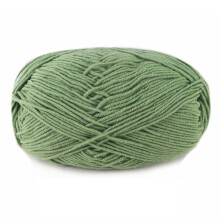 TrueClos Crochet Yarn Set 4-Ply 25 Skeins Willow Green