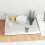 (30*20, Black) PU Leather Countertop Draining Mat Soft Material Can be Folded at Will for Balcony 4