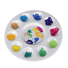 Tutuviw porcelain watercolor palette 6.7 inch 10-well