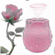 (Pink) 10 Modes Rose Massager for Women - Stress Relief at Its Finest