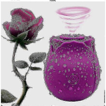(Purple) 10 Modes Rose Massager for Women - Stress Relief at Its Finest