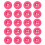 TrueClos resin buttons candy color 4-hole 100 pcs 3