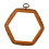Embroidery Hoop Stretch Frame Hexagon 15.5x14cm 4