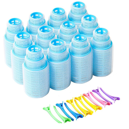 Self-Grip Hair Curlers with Clips 48pcs Set 2