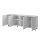 Cama Commode PAFOS 200x42x82 white matt 1