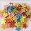 Wooden Flower Buttons 2-Hole 100 Pieces 8