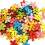 Wooden Flower Buttons 2-Hole 100 Pieces 7