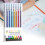 Glitter gel pens fine point 8-pack 7