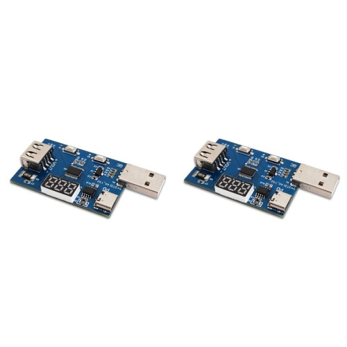 2X QC2.0 QC3.0 PD3.0 Decoy Module 3.6-20V Adjustable Multifunction Voltage Charging  Test Aging Module
