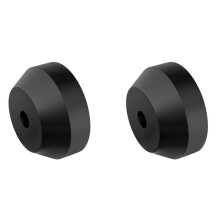 2X Audio LP Vinyl Turntables Metal Disc Stabilizer Record Player Weight Clamp HiFi Black