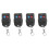 4X 8 Commutateurs Dip 330Mhz Copie Intelligente Télécommande Code Fixe 2 Canaux Duplicateur pour Ouvre-Porte de Garage ou Système D'Alarme 1